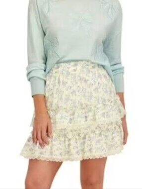 Bridgerton Women's Tiered Mini Skirt XS